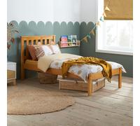 Denver Slatted Bed - Solid Pine - Sizes Available