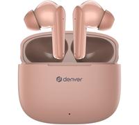 Denver TWE-48DR Bluetooth Headphones In-Ear Headset with Ladeetui Weiss 6h Accu