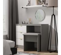 Denver Vanity (Ready Assembled) Ready Assembled 2 U Mid Grey Medium