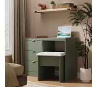 Denver Vanity (Ready Assembled) Ready Assembled 2 U Pale Green Medium