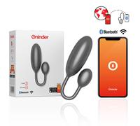 Denver VibEgg Pink 7x2.7cm - Remote App-Controlled Pleasure Toy, Width 2.7 cm, Length 7 cm, Color Black