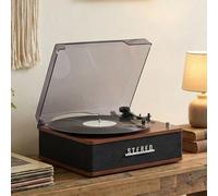 Denver VPB-262 Retro Turntable with Speakers & Bluetooth