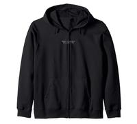 Deny Yourself Follow Him Minimalist Christian Zip Hoodie