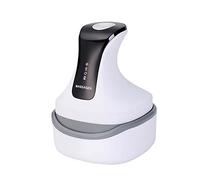 DENZED Smart Meridian Massage, 4D Magnetic Head Massager Red Blue Light Physiotherapy Multiple Kneading for Body Shoulder Back Pain Relief Massage Hair Growth,White