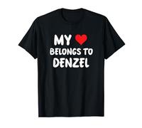 Denzel - My Heart Belongs To Denzel - Love T-Shirt
