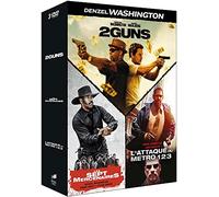 Denzel Washington-Coffret : 2 Guns + Les Sept Mercenaires + L'Attaque du métro 123