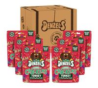 Denzel's All Natural Dog Treats - Crimbo Crackers - Turkey & Stuffing Dog Treats (6 x 90g)