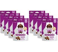 Denzel's All Natural Dog Treats - High Value Rewards - Duck & Plum (4 x 70g) (Pack of 2)