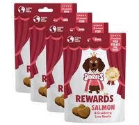 Denzel's All Natural Dog Treats - High Value Rewards - Salmon & Cranberry (4 x 70g)