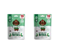 Denzel's All Natural Dog Treats - Training Bites - Christmas Lunch (10 x 100g) (Pack of 2)