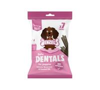 Denzel's Dog Dental Sticks - for Small Dogs & Puppies - Salmon & Spearmint (Trial pack of 7)