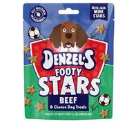 Denzel's Footy Stars Beef and Cheese Dog Treats - 90g