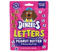 Denzel's Letters - Peanut Butter & Banana Dog Treats - 90g