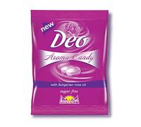 Deo Aroma Candy with Rose Oil SUGAR FREE, Hard Candy neutralizes unpleasant Odor from extensive Sweat and evaporates Rose Flower Scent Through the Skin; 3 Candies - 6-Hour Effect, Antidepressant effect, Glowing skin effect; 60 gr pack