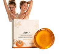 Deodorant Body Soap with Fermented Persimmon Extract, Gentle Bar (1Pcs) | Fermented Persimmon Extract supports daily odor care with shea butter, olive fruit oil & glycerin for cleansing and freshness
