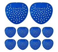 Deodorant Mats for Urinals - 10pcs Anti-Odour Mesh with Essential Oil | 19 x 17 cm PP Filter for Urinal Screen, Durable Sanitiser | Anti Clogging for Public and Private Bathrooms