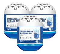 Deodorization Air Magic Box Indoor Air Purifier,Dust Removal，3PCS | Air Purification,Airs Fresheners,Automatic Dust Collection, Home & Bedroom Use, Pet & Child Friendly