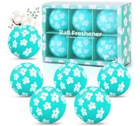 Deodorizer Balls, Shoe Fresheners, Shoe Deodorizer Balls 6 Pack, Shoe Odour Eliminator for Lockers, Gym Bags, Homes, Offices and Cars, Natural Cotton Aroma