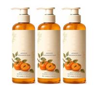 Deodorizing Persimmon Body Wash for Old People Smell, Moisturizing Mature Skin, Natural Persimmon Soap Body Wash, Deep Cleansing Body Deodorizing Soap Bar for Women & Men (3PC, 100ml)