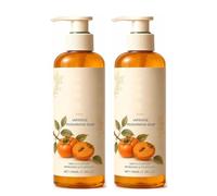 Deodorizing Persimmon Body Wash for Old People Smell, Moisturizing Mature Skin, Natural Persimmon Soap Body Wash, Deep Cleansing Body Deodorizing Soap Bar for Women & Men (2PC, 100ml)