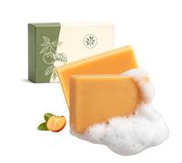 Deodorizing Persimmon Soap for Old People Smell, Renewing & Purifying Body Wash, Gently Cleanses & Moisturizes, With Natural Persimmon Extract for Men & Women (2PCS)