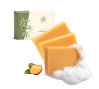 Deodorizing Persimmon Soap for Old People Smell, Renewing & Purifying Body Wash, Gently Cleanses & Moisturizes, With Natural Persimmon Extract for Men & Women (3PCS)