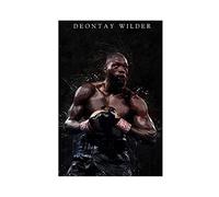 Deontay Wilder Posters Boxing Wall 0 Canvas Wall Bedroom Decor Picture Sports Landscape Offices Room Decor Gift Unframe:12×18inch(30×45cm)