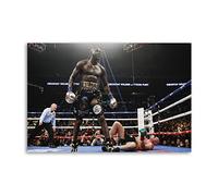 Deontay Wilder Vs Fury The Hardest Punchers in Heavyweight Boxing History Poster Decorative Painting Canvas Wall Posters And Art Picture Print Modern Family Bedroom Decor Posters 08x12inch(20x30cm)