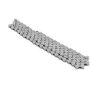 Deosdum 8 Speed Bike Chain, Lightweight Half Hollow Design | High strength carbon steel, 116 links, for mountain, road bikes
