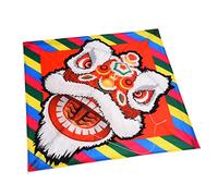 Deosdum Animal Kites for Kids, Easy to Fly and Assemble | Durable plaid cloth, Sturdy FRP rod, Suitable for outdoor activities, Ideal for family games, 98x98cm size, Includes