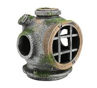 Deosdum Fish Tank Decorations Divers Helmet Ornament Resin Hideout House Aquarium Ornaments for Freshwater Saltwater