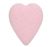 Deosdum Heart Shaped Face Cleaning Sponge, Exfoliating Makeup Removal | Hydrophilic Polyurethane, Soft Texture, Rich Foam with Cleansing Milk, Mesh Structure for Deep Pore Cleaning, Portable 5pcs