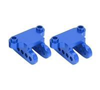 Deosdum Lower Shock Mount for LOSI 1/8 LMT, Adjustable (Blue) | Aluminum alloy, corrosion resistant, lightweight, compact design