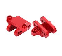 Deosdum Lower Shock Mount for LOSI 1/8 LMT, Adjustable (Red) | Aluminum alloy, corrosion resistant, lightweight, compact design