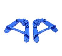 Deosdum Rear Shock Tower, Adjustable Aluminum Alloy Design (Blue) | High strength, wear resistant, easy installation, fits Axial SCX6