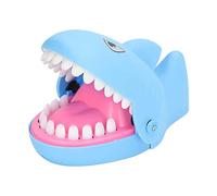 Deosdum Shark Teeth Finger Tricky Toy Shark Bite Finger Game Family Child Interactive Toy for Party Favor Birthday(Blue)