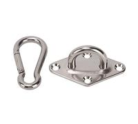 Deosdum Stainless Steel Suspension Bracket Mount for Hammocks Yoga Training