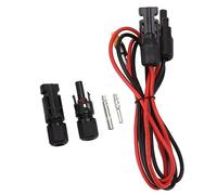 Deosdum XT60 Solar Panel Charging Cable 40.9in for Power Stations | ABS Photovoltaic Extension Cord, for Lithium Battery Packs, Solar Generators, Foldable Panels, Stable Current Transmission