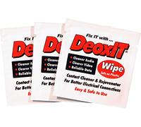 DeoxIT D1W Individual Wipes, More Than A Contact Cleaner, 3.0 x 3.5, 50 each, Pack of 1