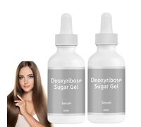 Deoxyribose Sugar Gel Hair,Deoxyribose Hair Gel,Deoxyribose Hair Serum,Scalp Hair Oil,Hair Thickening Gel For Men And Women (2 Pcs)