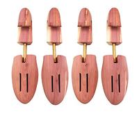 DEPABABA Cedar Shoe Tree with Single Tube - 2 PKS (Medium (Fit Shoe Sizes 9-10))