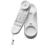 Depaepe Premium 20 Analogue Phone (White) Professional Wall Mounted Phone