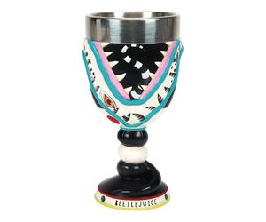 Department 56 Beetlejuice Sandworm Decorative Chalice Goblet, 7.09 Inch, Multicolor