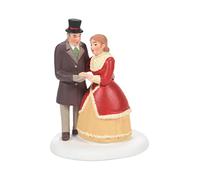 Department 56 Dickens Village A Christmas Honeymoon, Village Figure, 2.72 Inch, Multicolor