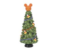 Department 56 Disney Halloween Village Accessories Pumpkintown Manor Tree Figurine, 6.625 Inch, Multicolor