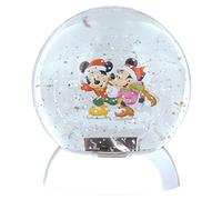 Department 56 Disney Mickey and Minnie Mouse Waterdazzler Globe, Multi-Colour