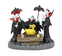 Department 56 Disney The Nightmare Before Christmas Village Accessories Vampire Brothers Prepare The Duck Toy Figurine, 3.42 Inch, Multicolor