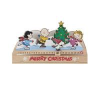 Department 56 Flourish Peanuts Gang Christmas Countdown Calendar, 6.45 Inch, Multicolor
