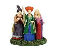 Department 56 Hocus Pocus Village Accessories The Sanderson Sisters Amok Figurine, 3.78 Inch, Multicolor