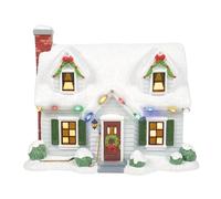 Department 56 Peanuts Village Peppermint Patty The Reichardt House Lit Building, 7.05 Inch, Multicolor